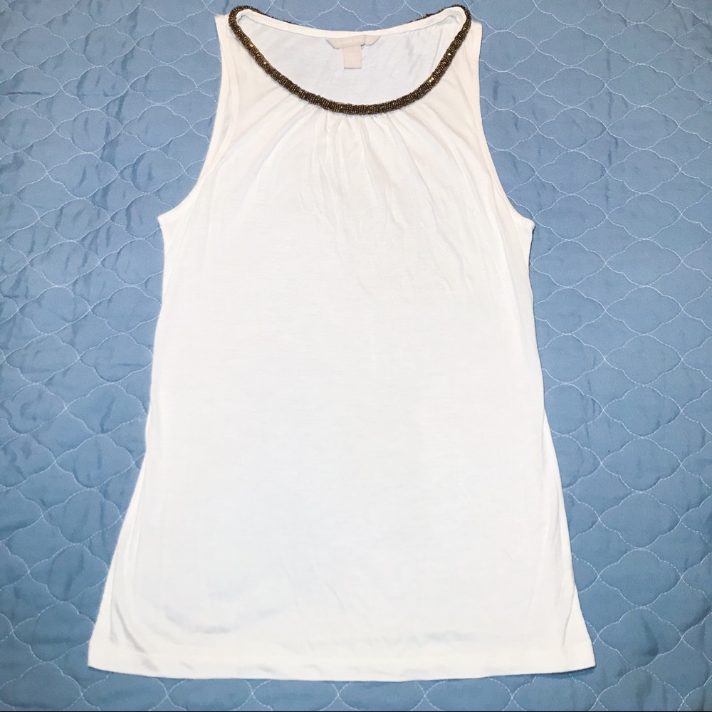 NWOT Women’s Banana Republic Beaded Tank Top